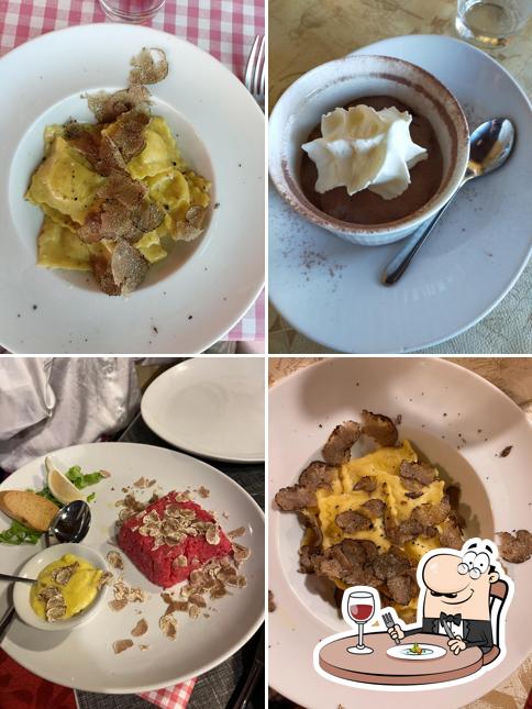 Mousse al cioccolato al Ristorante Il Casale Cosseria