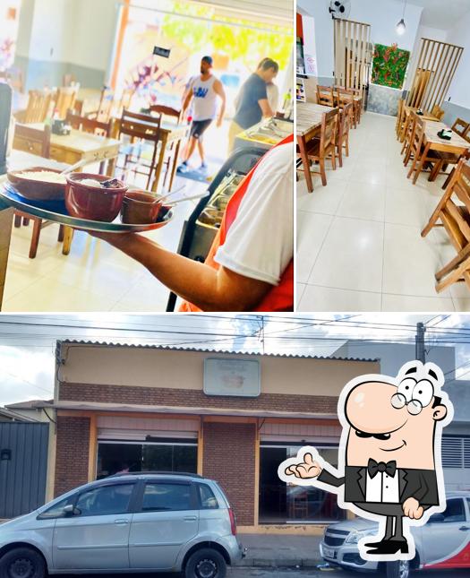 O interior do Restaurante Mineirinha