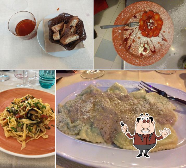 Cibo al Ristorante Antica Hostaria Secondini