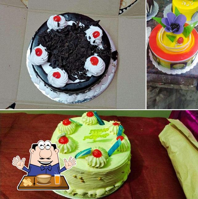 Food at Live Cake Shop