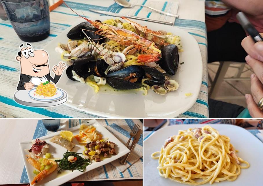 Spaghetti alla carbonara al Maraviglia