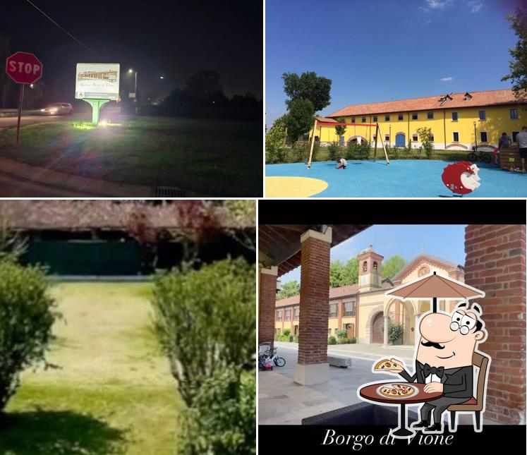 Gli esterni di Ristorante Borgo di Vione