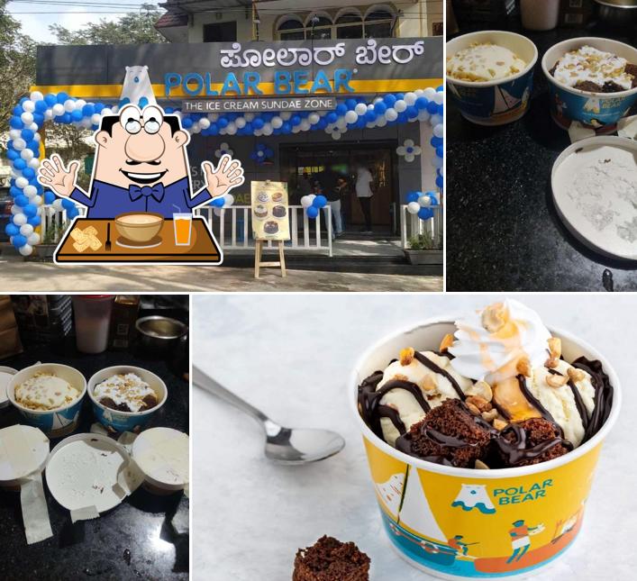 Polar Bear Ice Cream Sundaes