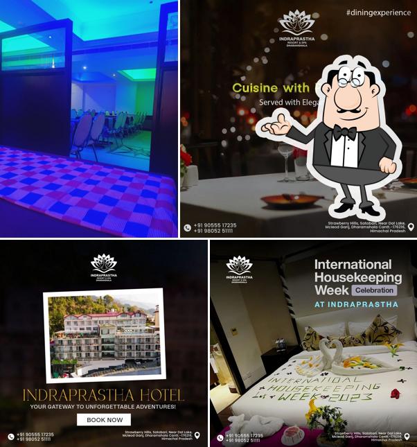 The interior of Indraprastha Bar