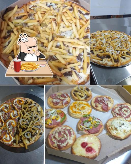 Batata frita em Meu Cantinho Canaã Pizzaria e Esfiharia