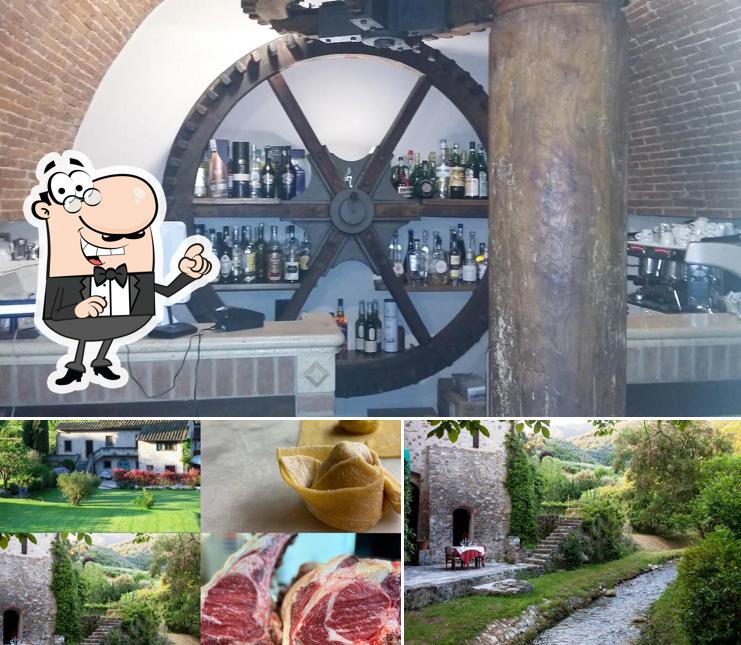 Goditi la vista dall'area esterna di Ristorante Bernardone