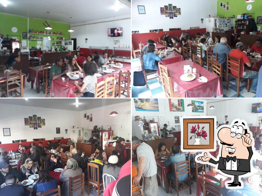 O interior do San Genaro Restaurante