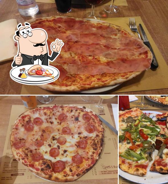 Prenditi tra le molte varianti di pizza