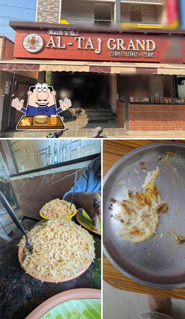 Chennai AL-TAJ GRAND is distinguished by food and exterior