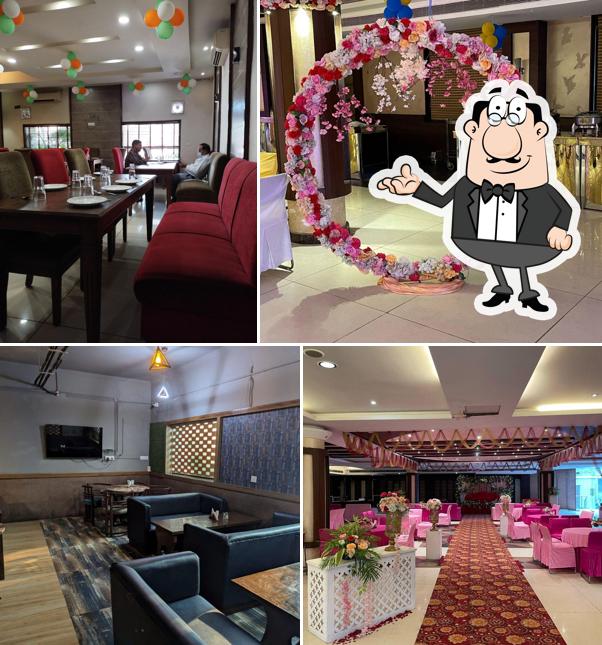The interior of Hotel Paras Chandigarh & Zirakpur 3 star Hotel with Swimming Pool Banquet Hall & Lawn