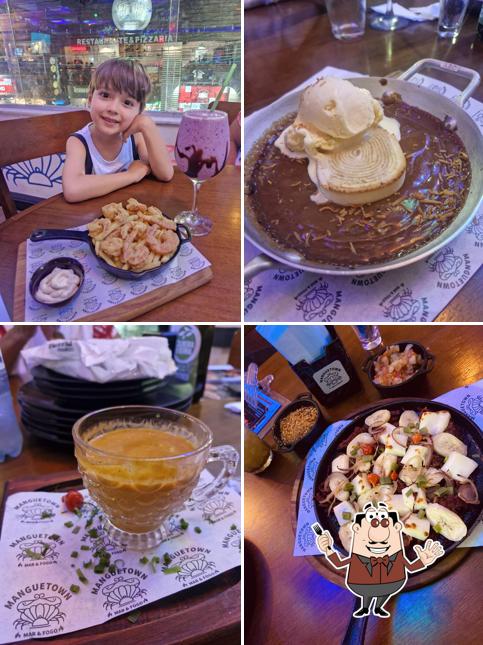 Comida em Restaurante Manguetown Mar e Fogo