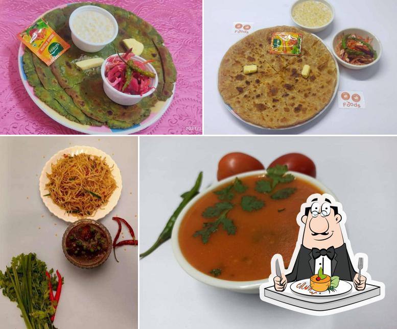 Food at Shri G Paratha
