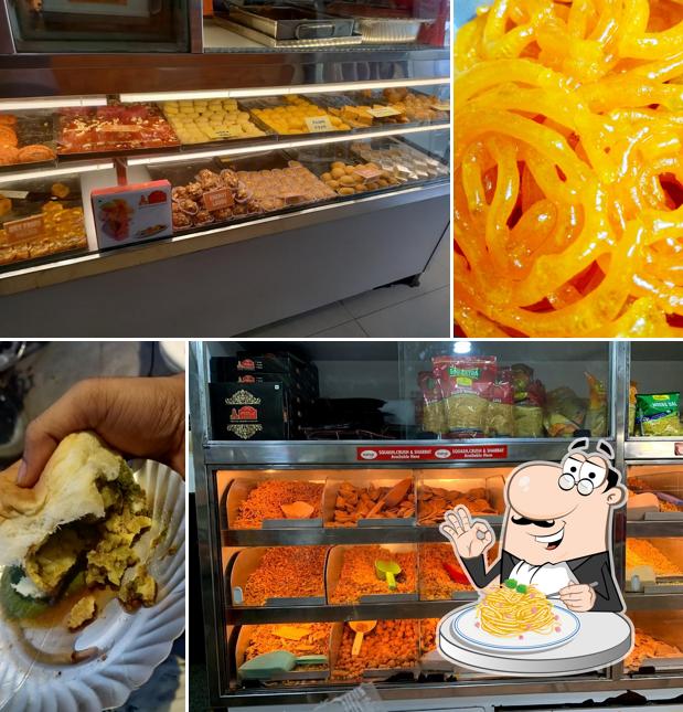 Spaghetti carbonara at Vikash Mithai Mandir