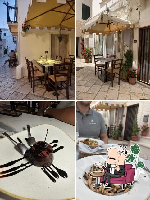 Dai un'occhiata agli interni di Ai Tre Santi