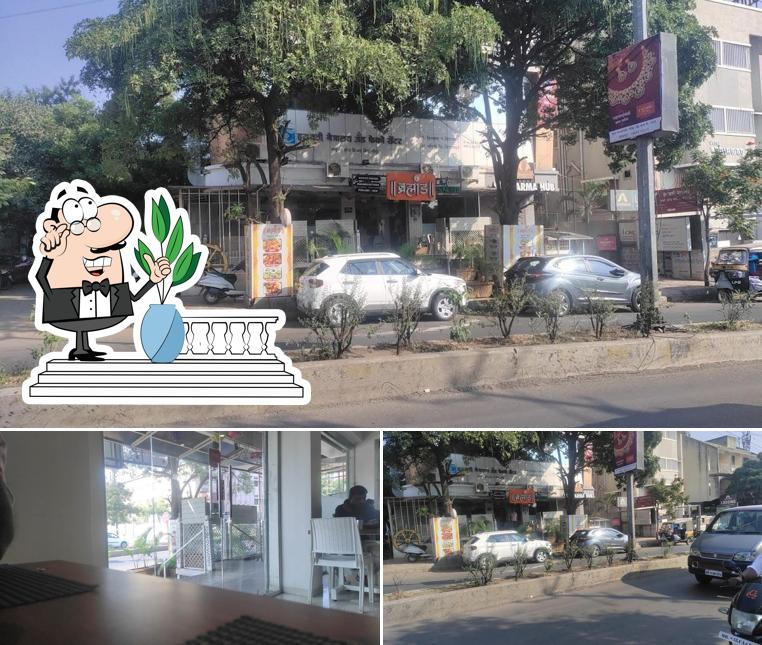 Check out how Brahmand Pure Veg Restaurant looks outside