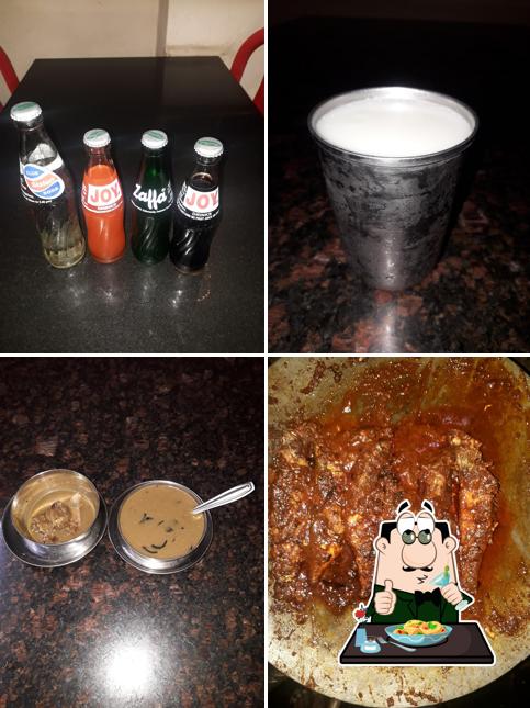 Food at Hotel Sri Durga