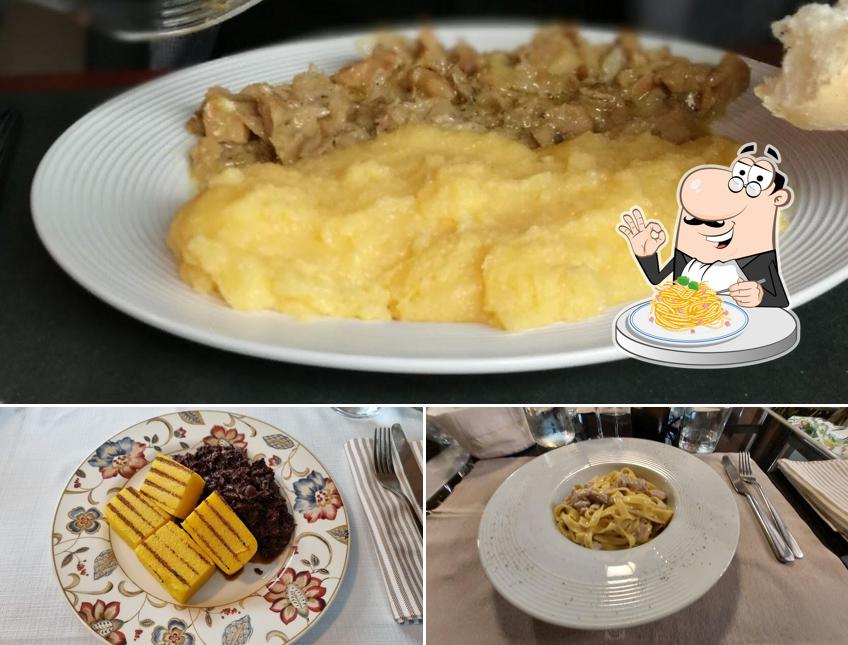 Spaghetti alla carbonara al Osteria Ai Osei