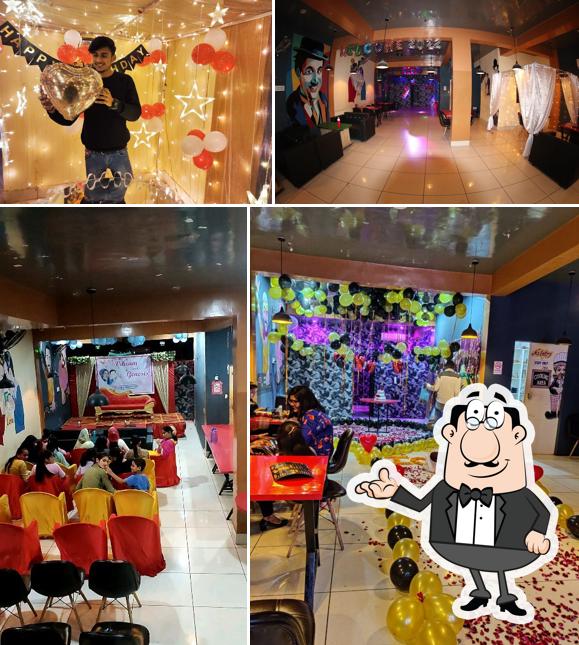 The interior of Mr. Charlie Cafe