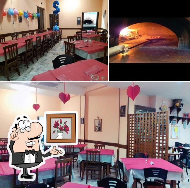 Dai un'occhiata agli interni di Pizzeria forno a legna Le Fontanelle Di Fantozzi Alessandro
