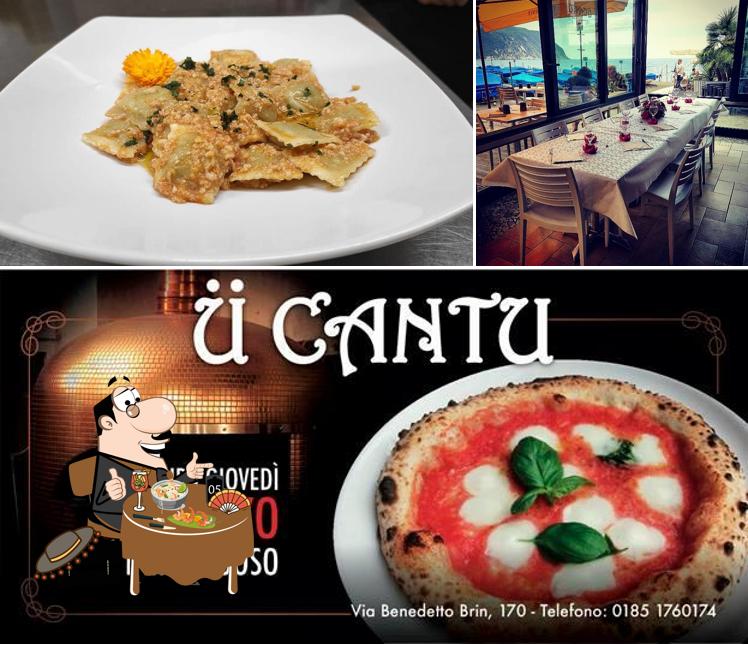 Platti al Ristorante Pizzeria U Cantu