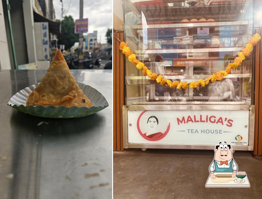 Samosa at Malliga’s Tea House