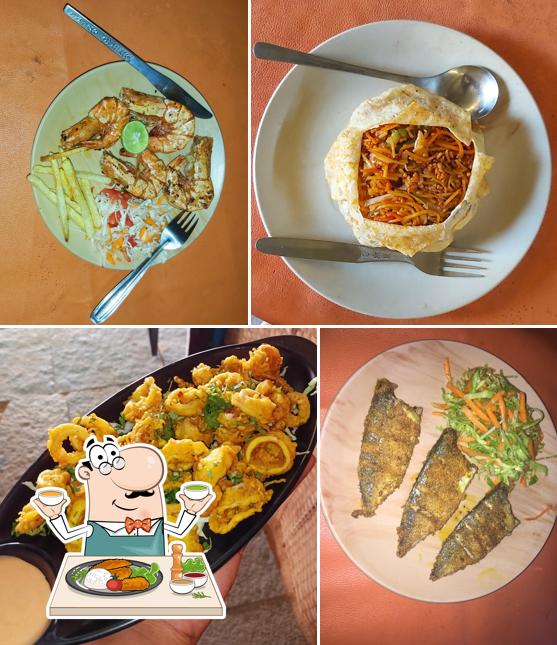 Fried calamari at Bistro Sun & Sea Beach Shack Cafe