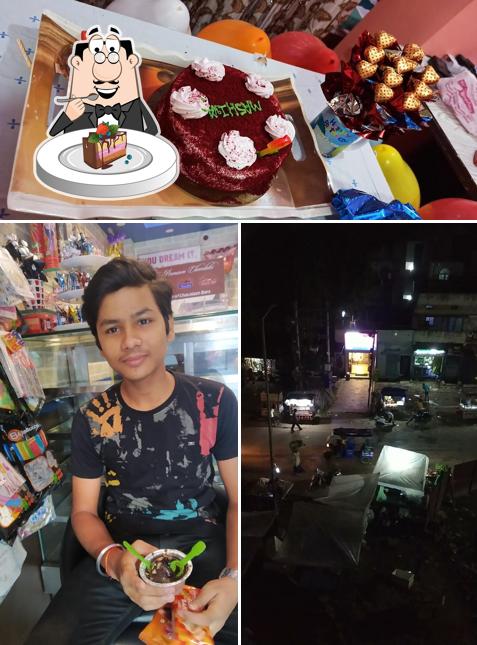 Here's a picture of Monginis Cake shop