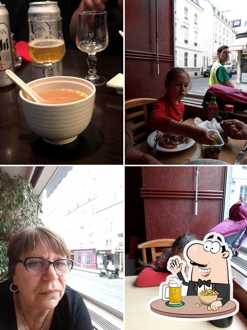 Commandez une pinte de bière blonde ou brune