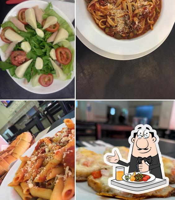 Platos en Pizzaria Casella