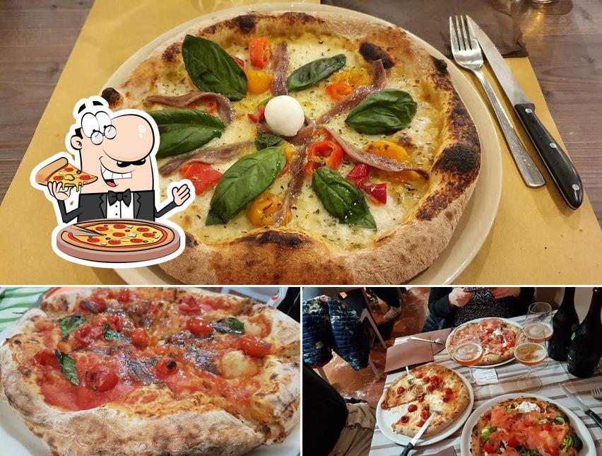 Scegli tra le molte varianti di pizza