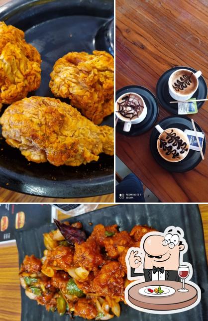 Food at Max Cafe khalis