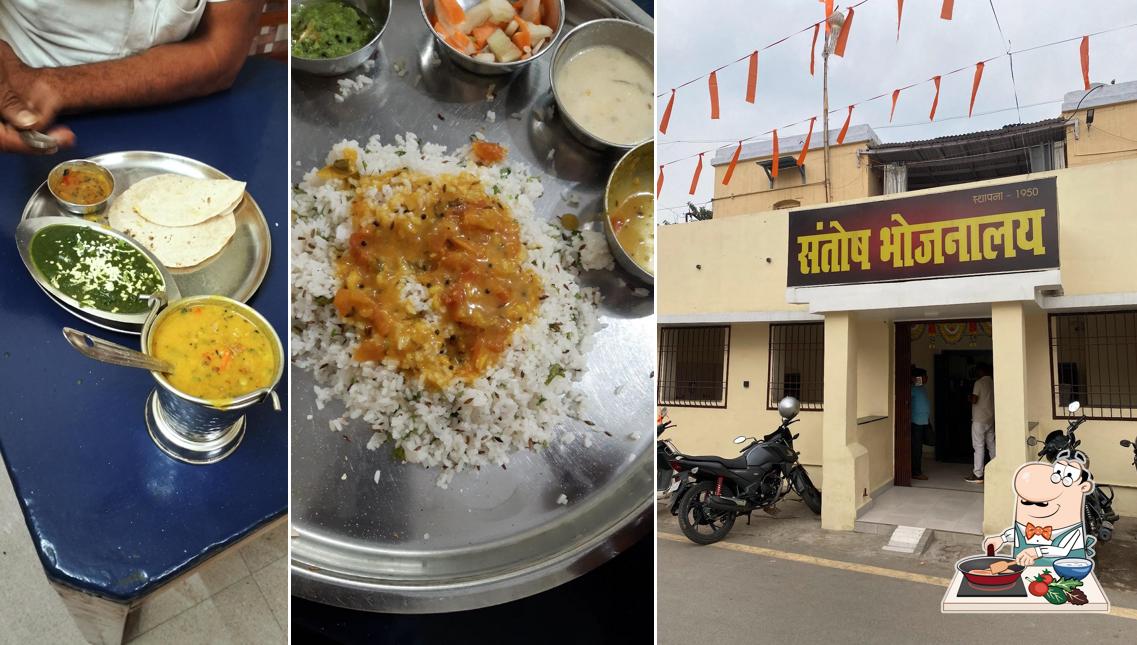 Chicken curry at Santosh Bhojnalaya
