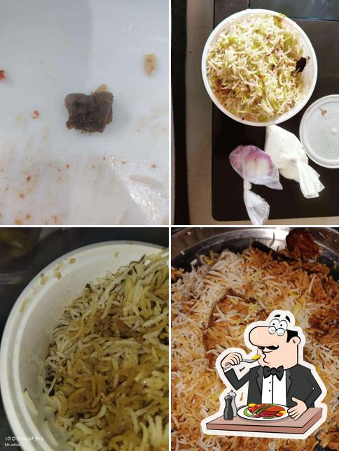 Food at The Nawab's Hyderabadi Biryani and Arabian Mandi Jaipur