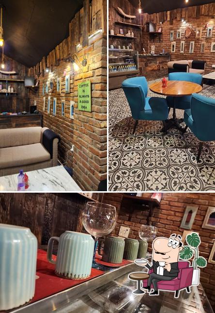 The interior of The Rustic House Cafe