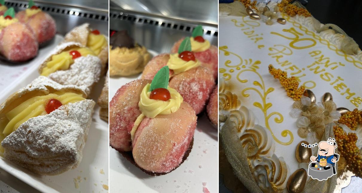 Platti al Pasticceria La Perla