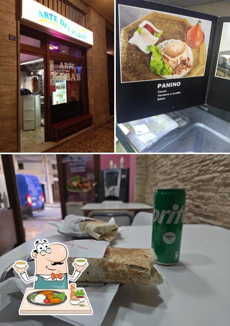 La immagine di cibo e interni da Arte del kebab