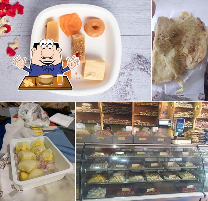 Food at Ganga Sweets