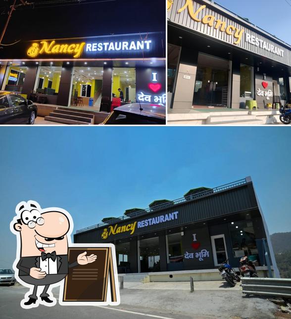 The exterior of Nancy restaurant