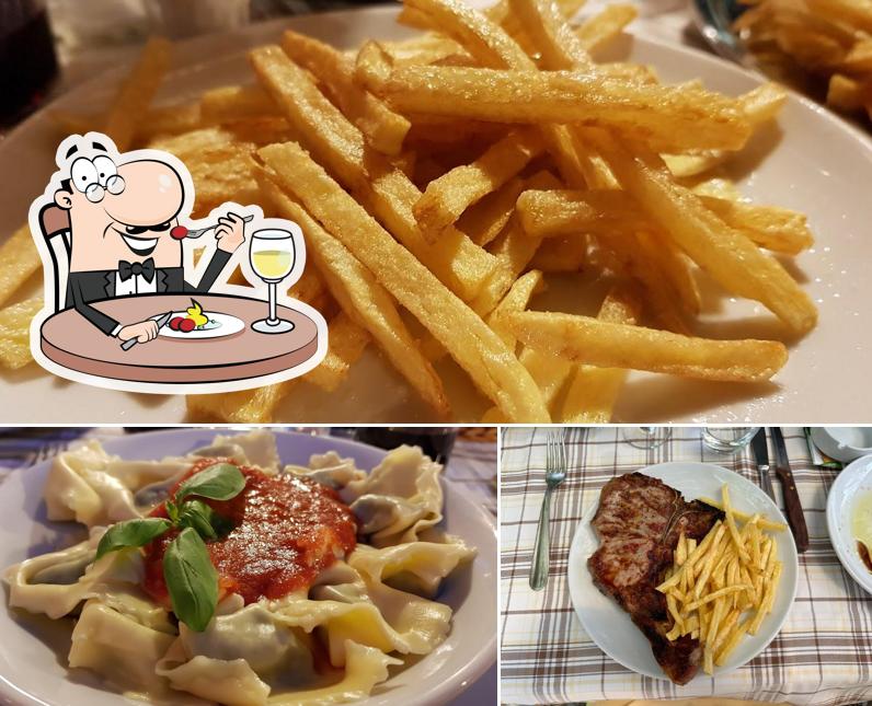Cibo al Ristorante "La Vedetta"