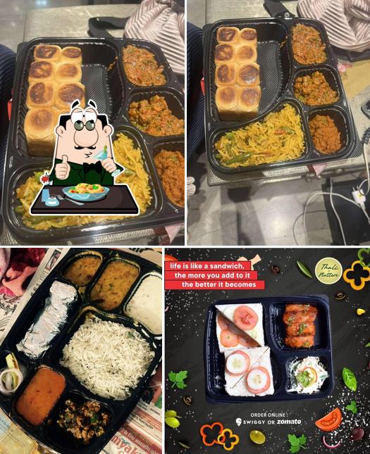 Food at Thali-N-Platters