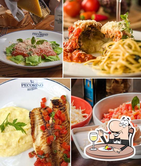 Comida em Pecorino Bar & Trattoria Shopping Ibirapuera: Massas, Risoto, Pizza, Vinho, SP