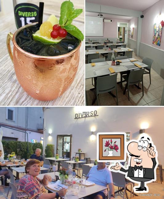 La immagine della interni e alcol di Diverso Risto Pub - Café & Food