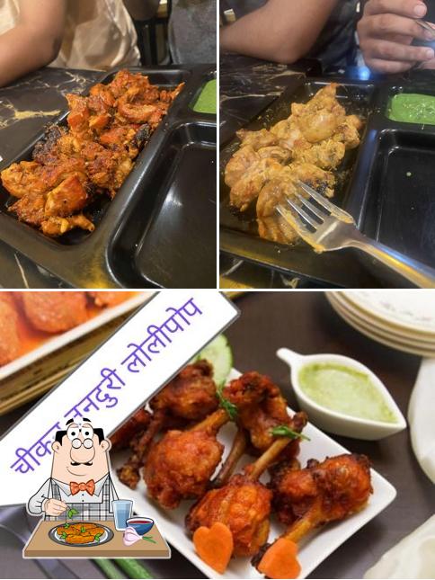 Chicken wings at Lazeez Restaurant