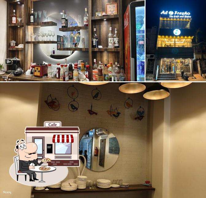 The exterior of AL-FRESHO "THE CAFE & BISTRO"