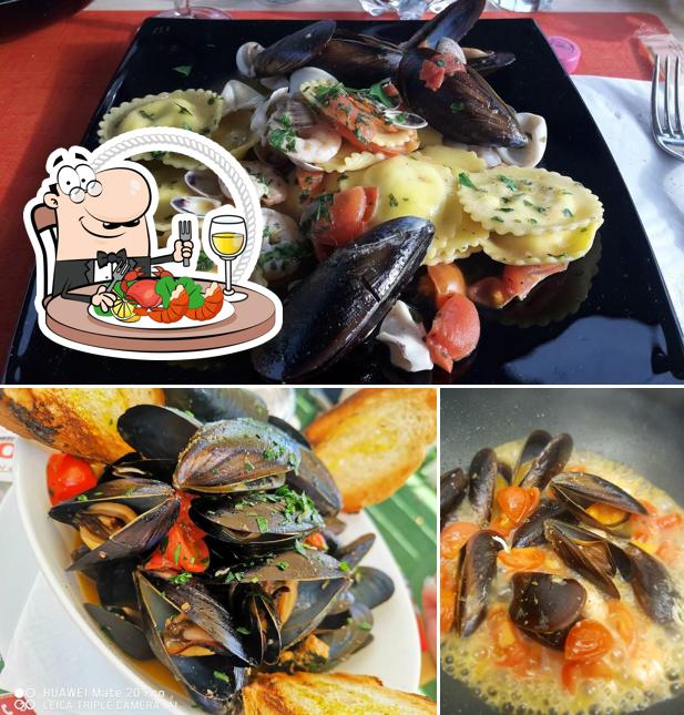 Ordina la cucina di mare a Kiosko & Cafè