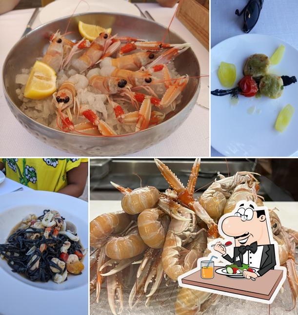 Scampi al L'Osteria di Chichibio