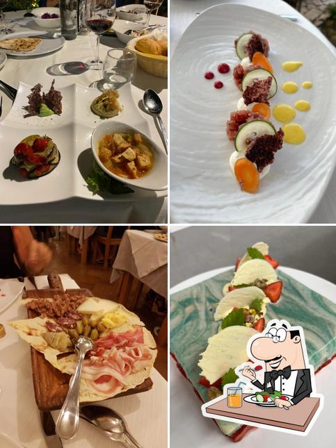 Cibo al Ristorante La Rocca da Chiara