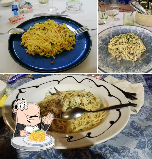 Spaghetti alla carbonara al Ristorante 33 da Gianni