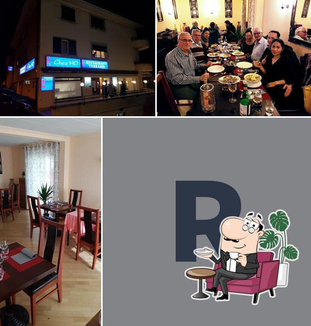 Gli interni di Chez Ho