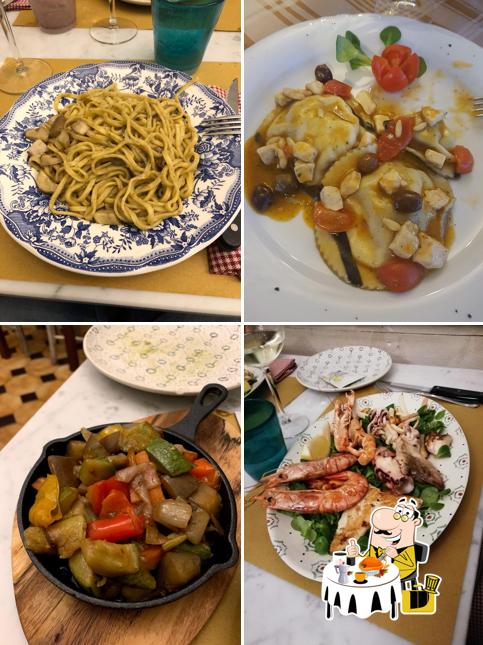 Platti al Osteria della Triglia